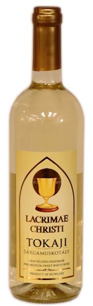 Lacrimae Christi  Tokaji 0,75l wino półsłodkie