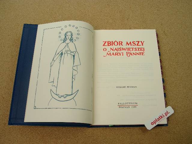 Mszał Maryjny /Zbiór Mszy o N.M.P/
