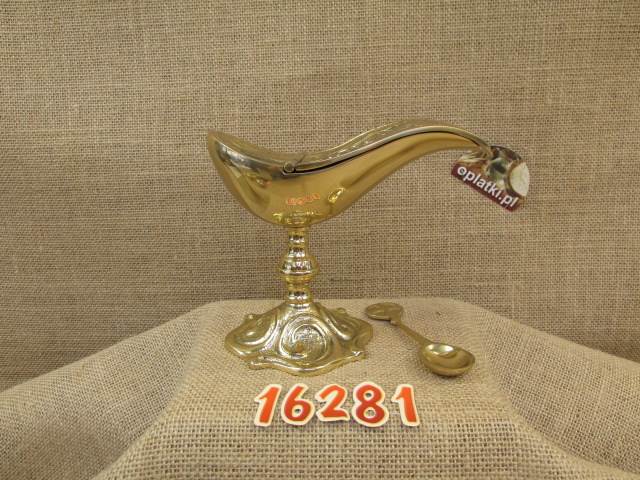 Łódka - łyżeczka - mosiadz JS P27