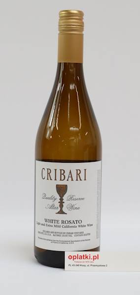 Cribari White Rosato  - wino mszalne białe słodkie