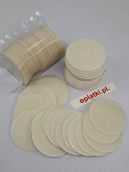 Hostia export 70 HEBG biała 70 mm (100 szt.)