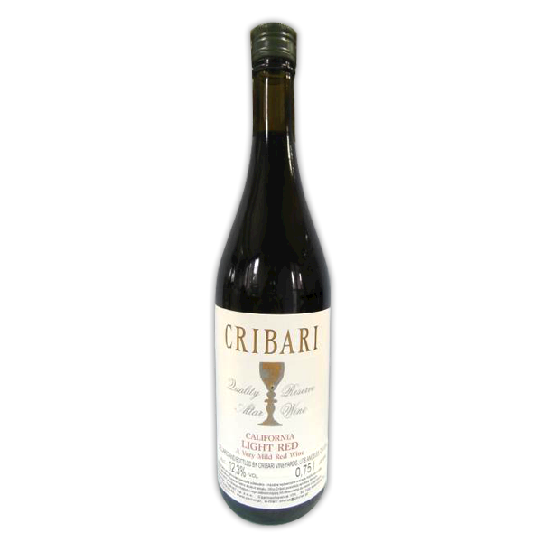 Cribari Light Red - wino mszalne czerwone słodkie.