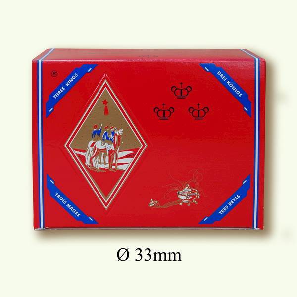 Węgielki Three Kings do trybularzy WG 33 mm rolka