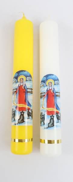 Świeca gromnica  0.14  nakl. 20/3 ZA