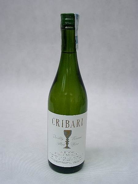 Cribari Light Muscat - wino mszalne białe słod.