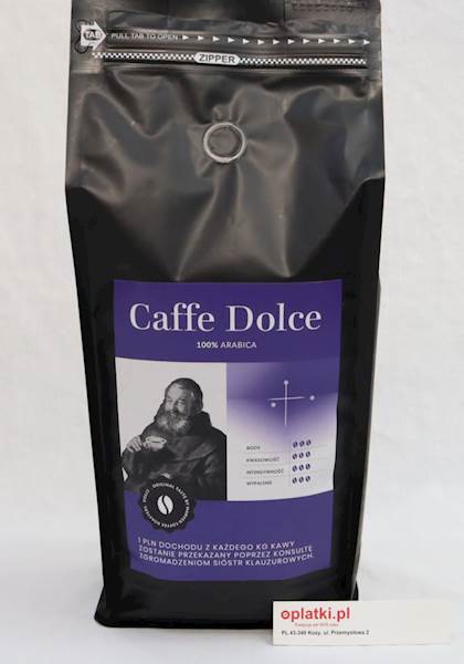 Kawa Zakonna CAFFE DOLCE 1 kg ziarno