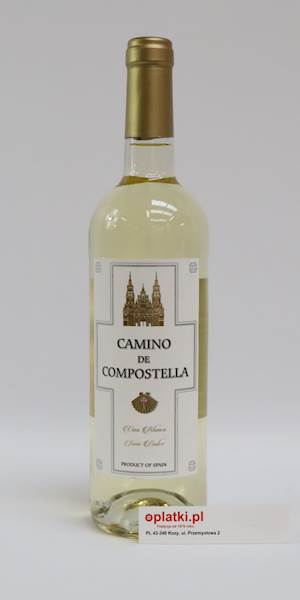 CAMINO DE COMPOSTELLA wino białe półsł.