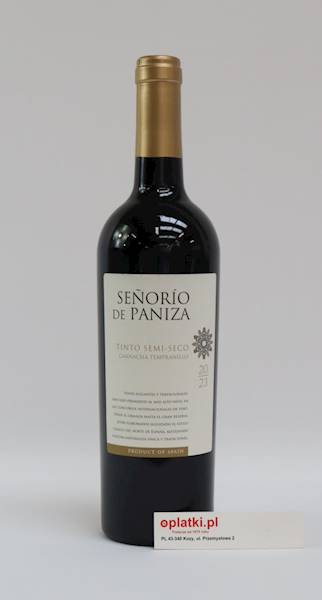 Senorio Paniza Tinto wino czerwone półwytrawne