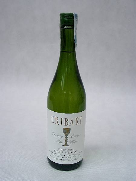 Cribari Light Muscat - wino mszalne białe słod.