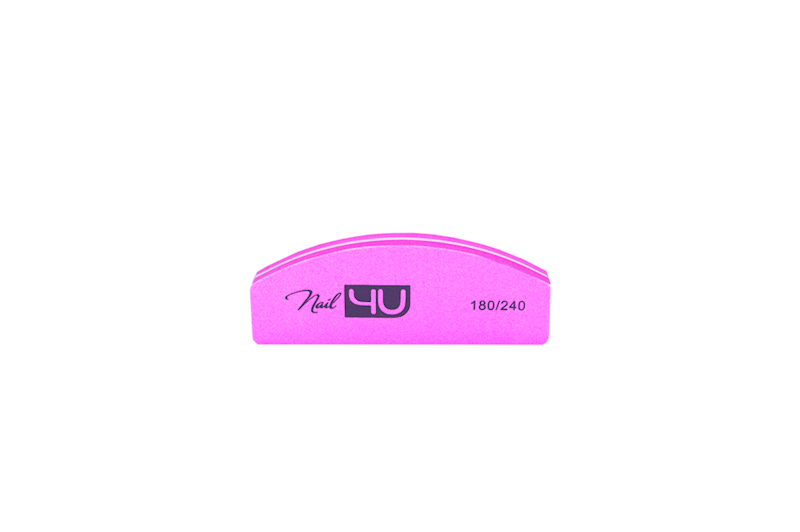Blok polerski CANDY PINK 180/240 Nail4u (komplet 20szt)