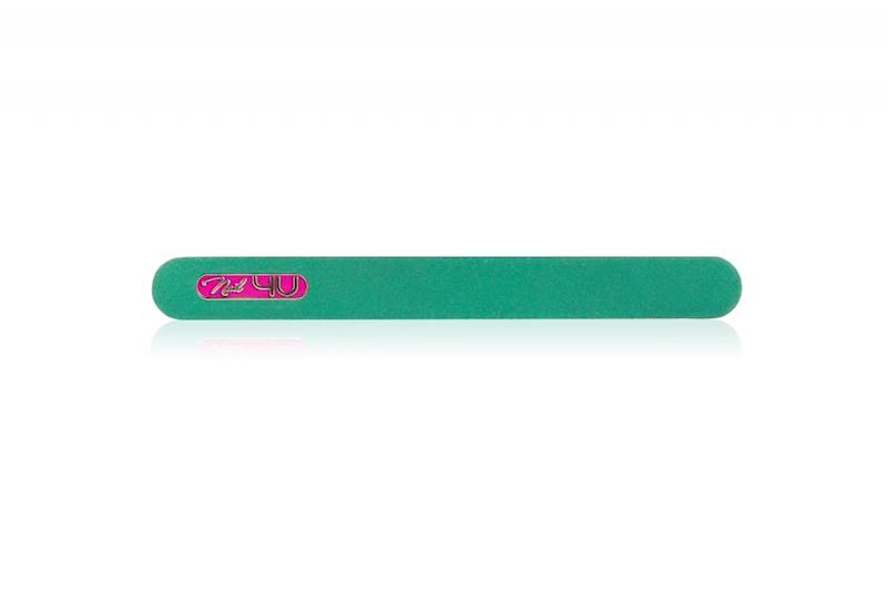 Pilnik COLOR PINK zielony PROSTY 80/100 Nail4U