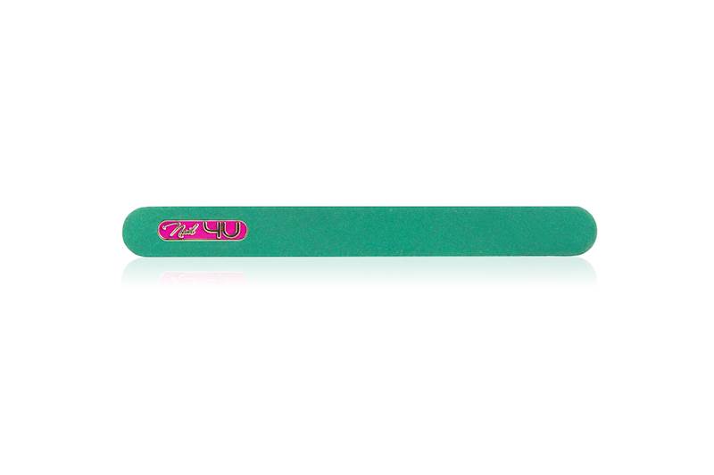 Pilnik COLOR PINK zielony PROSTY 180/240 Nail4U