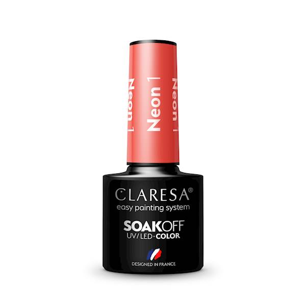 Claresa Lakier Hybrydowy NEON #1 5ml
