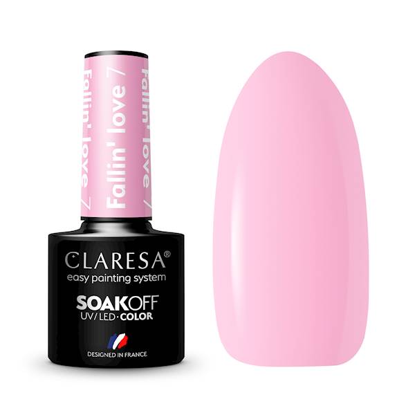 Claresa Lakier Hybrydowy Fallin' Love #7-5ml 