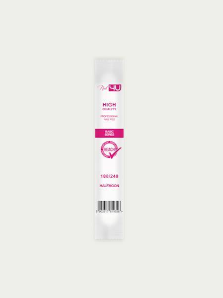 Pilnik Nail4u Basic III Łódka 180/240 papierowe opakowanie! (komplet 25szt)