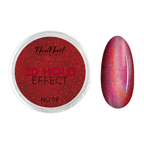 Puder 3D Holo Effect 03 (2g)- Red