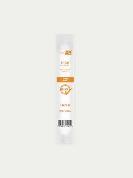 Pilnik Nail4u Basic III Łódka 120/150 papierowe opakowanie! (komplet 25 sztuk)