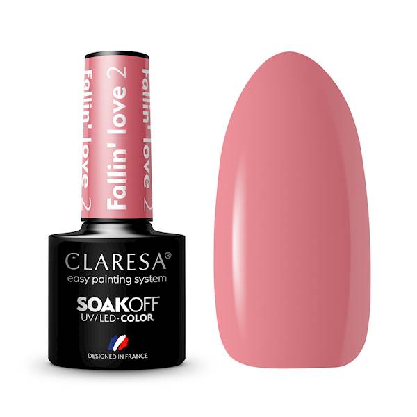 Claresa Lakier Hybrydowy Fallin' Love #2-5ml