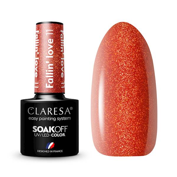 Claresa Lakier Hybrydowy Fallin' Love #11 5ml 