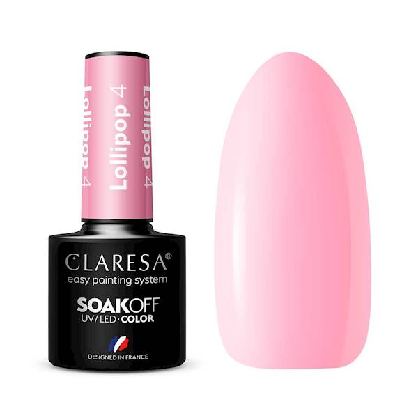 Claresa lakier hybrydowy LOLLIPOP 4- 5ml