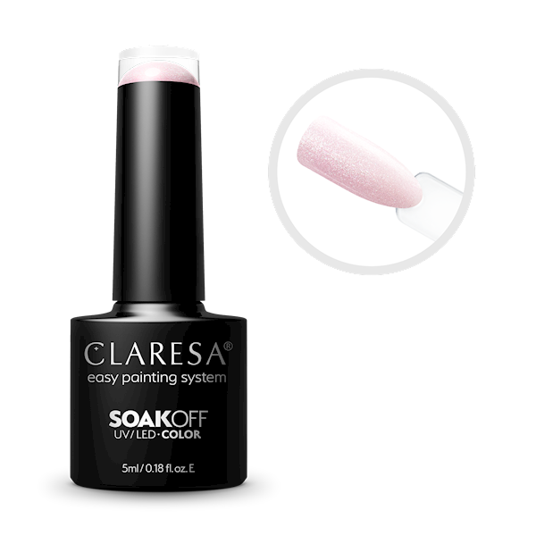 Claresa Lakier hybrydowy Glitter 11 5ml 