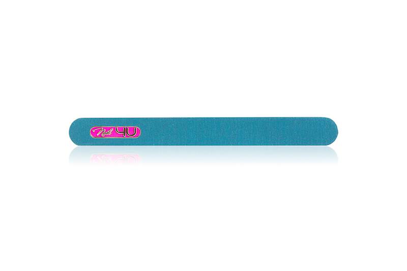 Pilnik COLOR PINK niebieski PROSTY 100/180 Nail4U