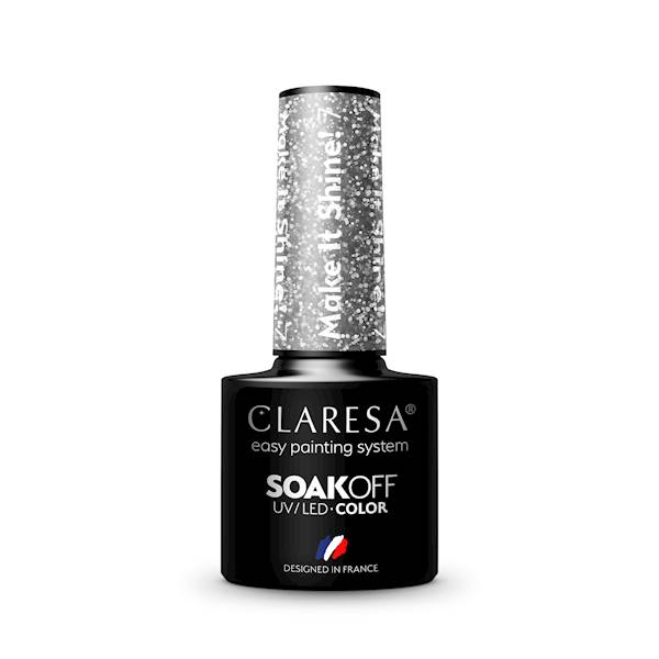 Claresa Lakier hybrydowy MAKE IT SHINE 7 5ml 