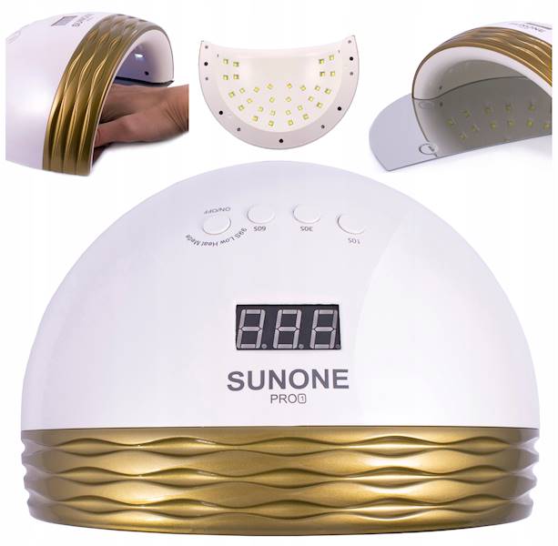 SUNONE Lampa PRO1 UV/LED 48W złota
