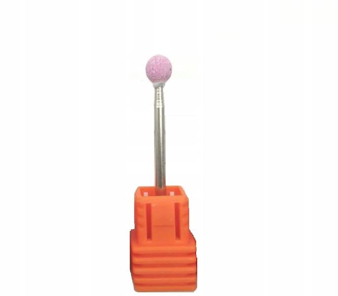 Frez kamienny kulka 4mm (różowa)