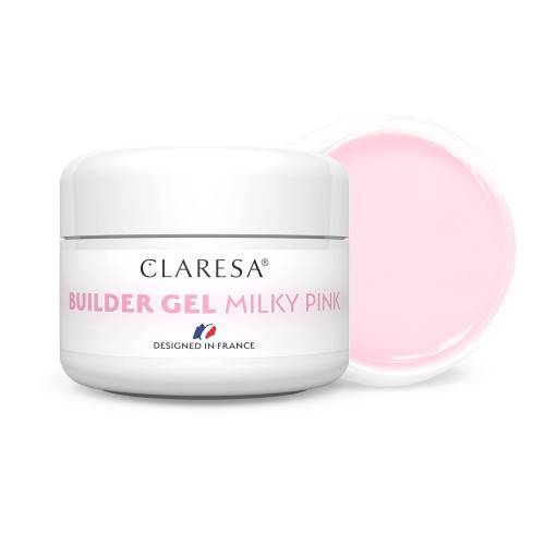 Builder Gel MILKY PINK 15g Claresa