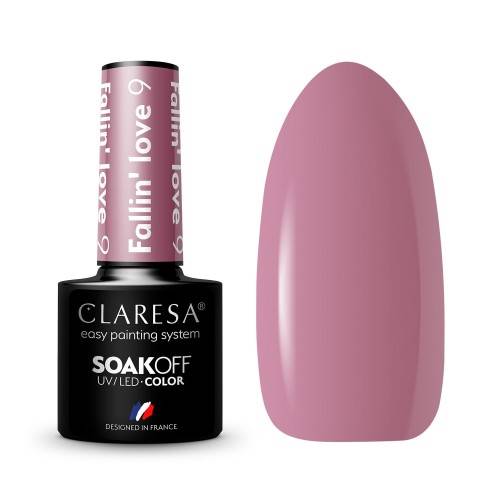 Claresa Lakier Hybrydowy Fallin' Love #9- 5ml