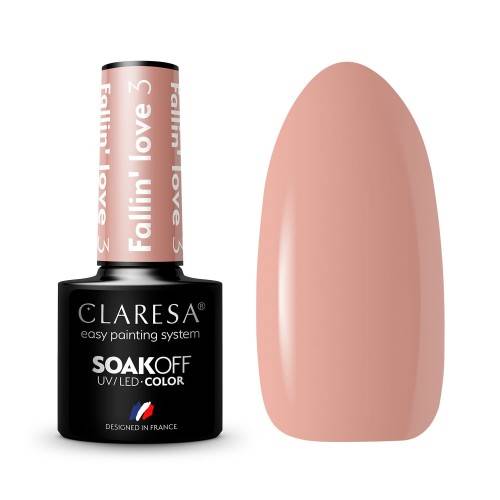 Claresa Lakier Hybrydowy Fallin' Love #3 5ml