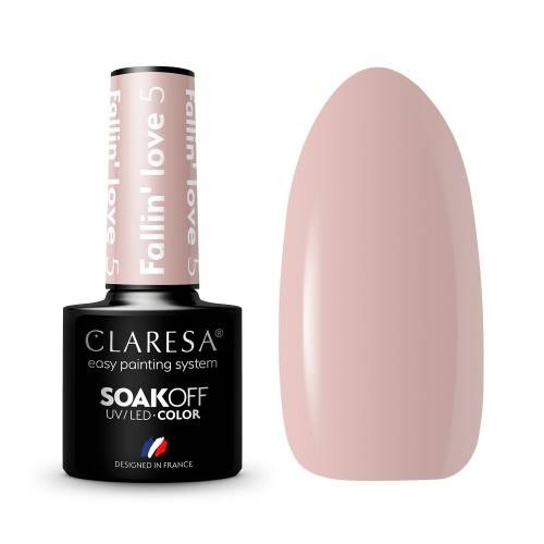 Claresa Lakier Hybrydowy Fallin' Love #5 5ml 