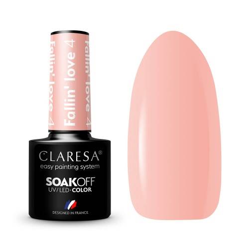 Claresa Lakier Hybrydowy Fallin' Love #4-5ml 