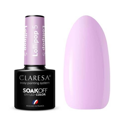 Claresa lakier hybrydowy LOLLIPOP 5- 5ml