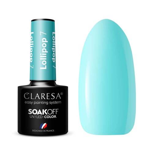 Claresa lakier hybrydowy LOLLIPOP 7- 5ml
