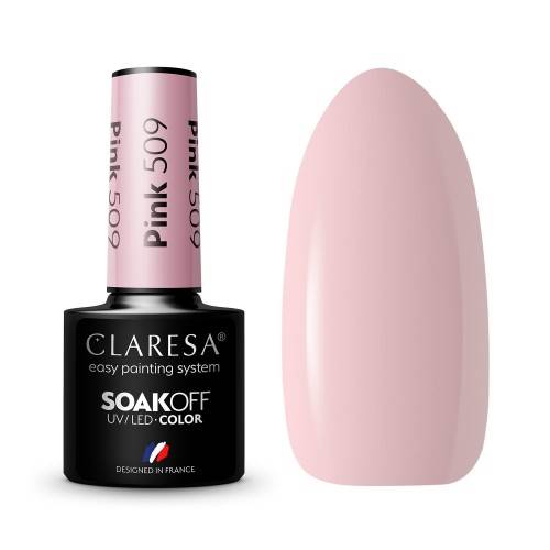 Claresa lakier hybrydowy PINK 509- 5ml