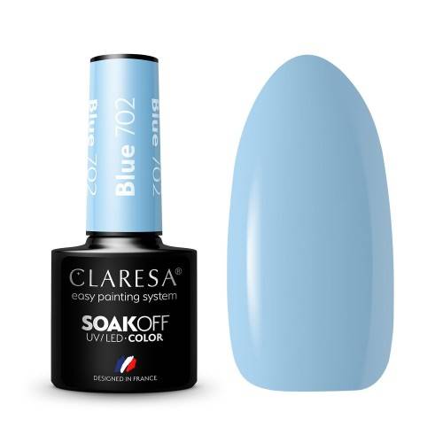 Claresa lakier hybrydowy BLUE 702- 5ml