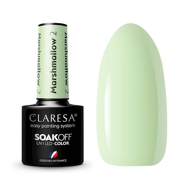 Claresa Lakier hybrydowy MARSHMALLOW 2 5ml 
