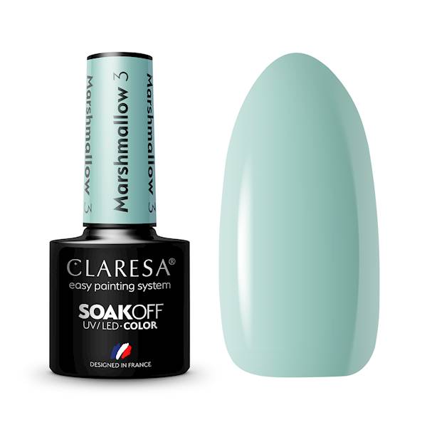 Claresa Lakier hybrydowy MARSHMALLOW 3 5ml