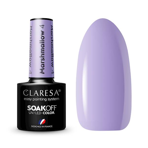 Claresa Lakier hybrydowy MARSHMALLOW 4 5ml 