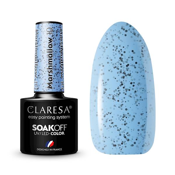 Claresa Lakier hybrydowy MARSHMALLOW 10 5ml