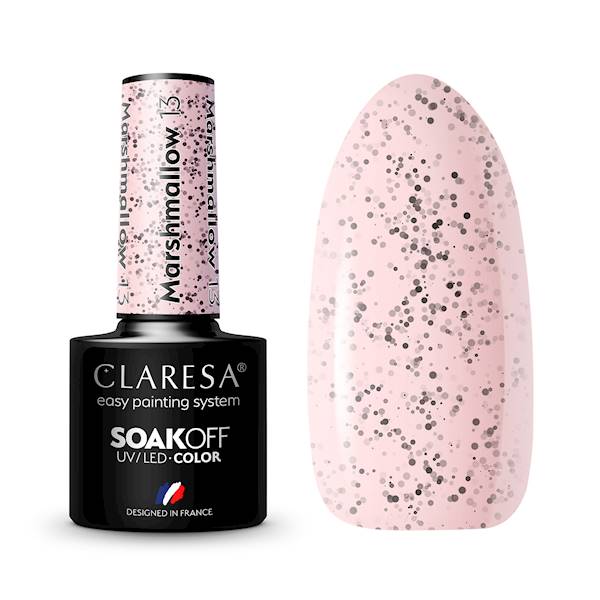 Claresa Lakier hybrydowy MARSHMALLOW 13 5ml