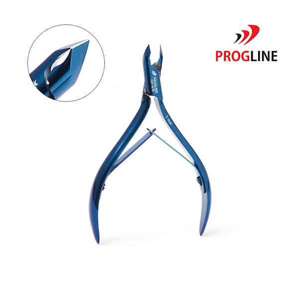 PROGLINE Cążki do skórek 3mm CN 116 Z POWŁOKĄ TYTANOWĄ