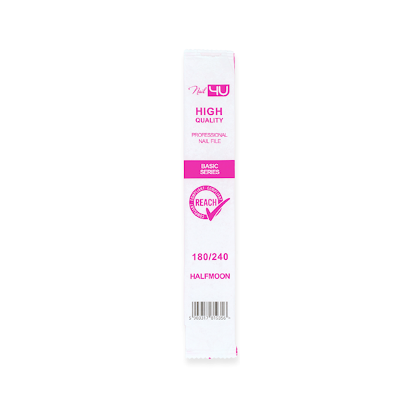 Pilnik Nail4u Basic III Łódka 180/240 papierowe opakowanie! (komplet 25szt)