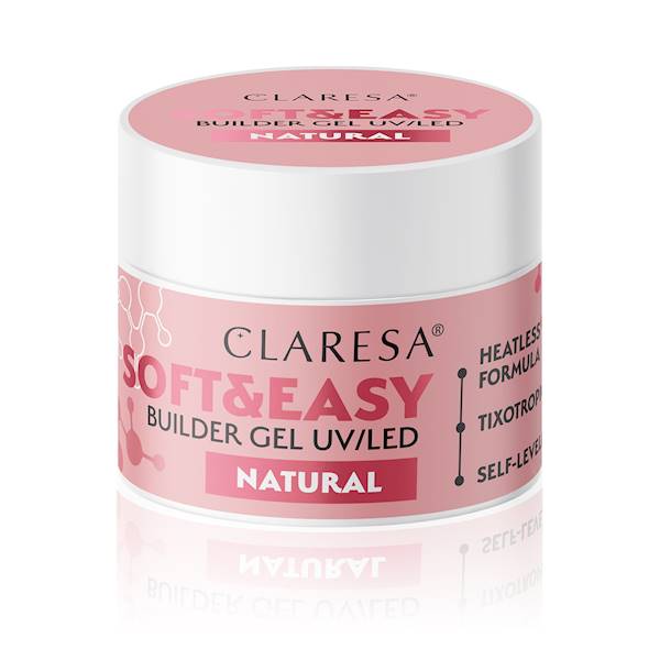 Claresa Żel Soft&Easy Builder Gel NATURAL 45g