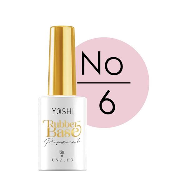 Rubber Base UV Hybrid No6 - 10ml Yoshi
