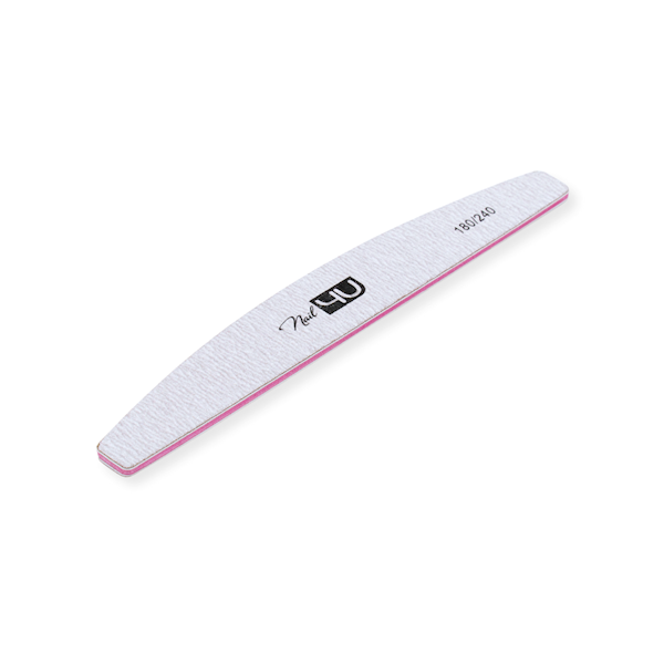 Pilnik Nail4u Basic Łódka Naked 180/240 (komplet 250szt)