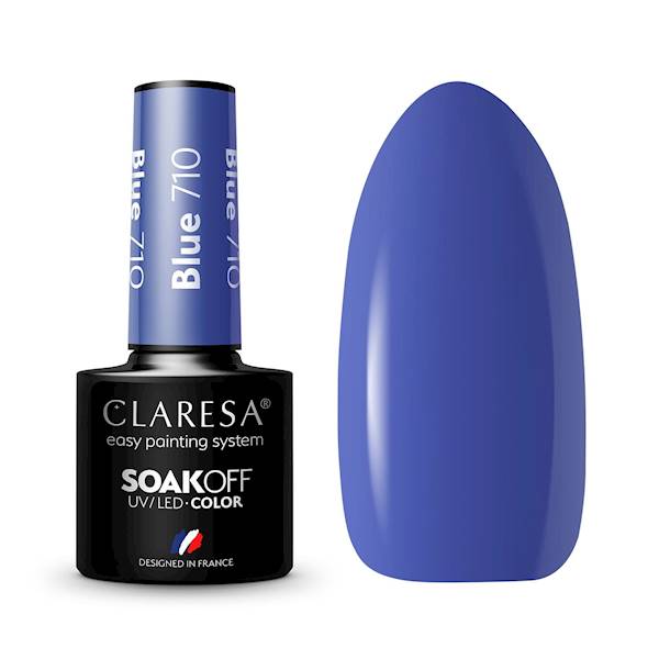 Claresa Lakier hybrydowy BLUE 710- 5ml