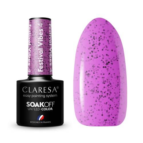 Claresa Lakier hybrydowy FESTIVAL VIBES 4 5ml